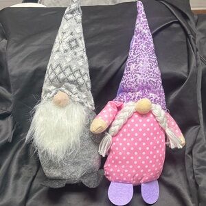 Gnome decor plush doll bundle